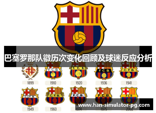 巴塞罗那队徽历次变化回顾及球迷反应分析