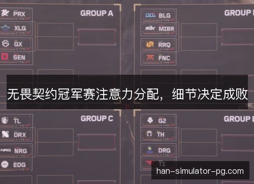 无畏契约冠军赛注意力分配，细节决定成败